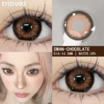 Eyeshare Swan Chocolate Color Contact Lenses - Image 2