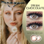 Eyeshare Swan Chocolate Color Contact Lenses