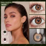 Eyeshare Swan Chocolate Color Contact Lenses - Image 3
