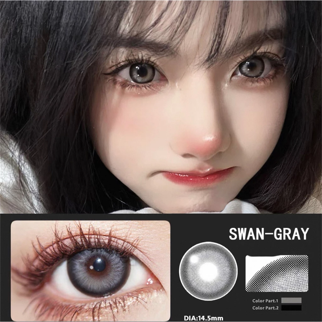 eyeshare-swan-gray-contact-lens (1) Eyeshare Swan Gray Color Contact Lenses - Image 1