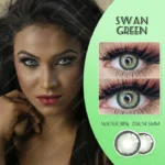 Eyeshare Swan Green Color Contact Lenses - Image 2