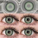 Ksseye Asura Green Colored Contact Lenses - Image 2