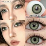 Ksseye Asura Green Colored Contact Lenses - Image 3