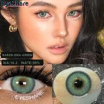 Ksseye Barcelona Green Colored Contact Lenses