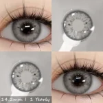 Ksseye Blackspot Gray Colored Contact Lenses - Image 4