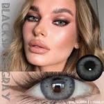 Ksseye Blackspot Gray Colored Contact Lenses - Image 2