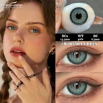 Ksseye Bohemia Green Colored Contact Lenses - Image 3