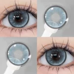 Ksseye Boston Blue Colored Contact Lenses - Image 2