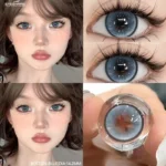 Ksseye Boston Blue Colored Contact Lenses - Image 4