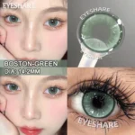 Ksseye Boston Green Colored Contact Lenses - Image 3