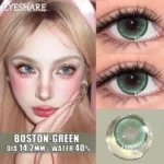 Ksseye Boston Green Colored Contact Lenses