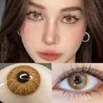 Ksseye Cyprus Brown Colored Contact Lenses - Image 2