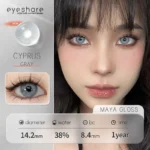 Ksseye Cyprus Gray Colored Contact Lenses