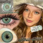 Ksseye Estonia Green Colored Contact Lenses