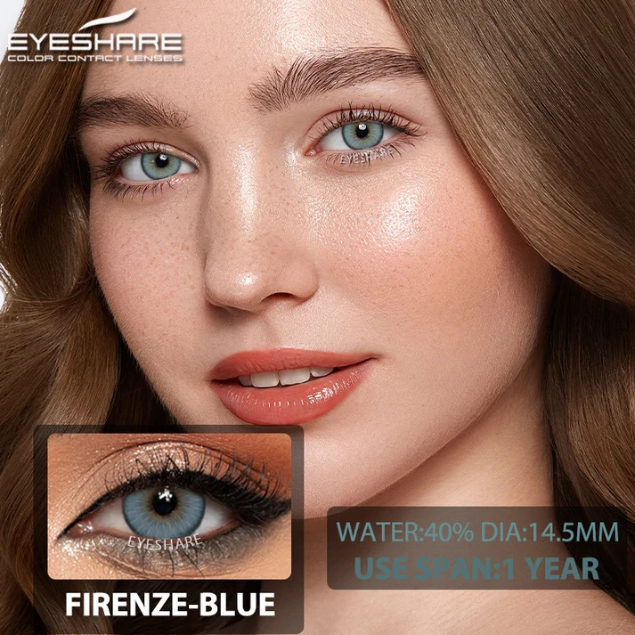 ksseye-firenze-blue-contact-lens (4) Ksseye Firenze Blue Colored Contact Lenses - Image 1