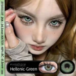 Ksseye Hellenic Green Colored Contact Lenses - Image 4