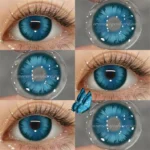 Ksseye Montreux Blue Colored Contact Lens - Image 2