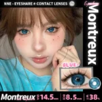 Ksseye Montreux Blue Colored Contact Lens