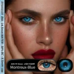 Ksseye Montreux Blue Colored Contact Lens - Image 3