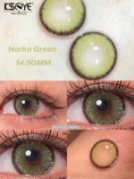 Ksseye Norko Diamond Green Cosmetic Contact Lens - Image 3