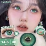 Ksseye Norway Green Cosmetic Contact Lens