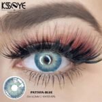 Ksseye Pattaya Blue Cosmetic Contact Lens - Image 2