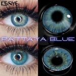 Ksseye Pattaya Blue Cosmetic Contact Lens - Image 3
