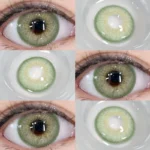 Ksseye Pola Siam Green Contact Lens