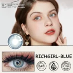 Ksseye Richgirl Blue Contact Lens - Image 2