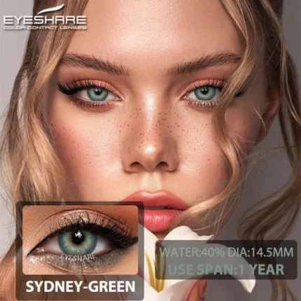 Ksseye Sydney Green Color Contact Lens