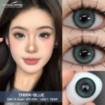 Ksseye Thira Blue Color Contact Lens - Image 2