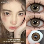 Ksseye Thira Brown Color Contact Lens - Image 3