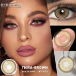 Ksseye Thira Brown Color Contact Lens - Image 2