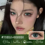 Ksseye Thira Green Color Contact Lens