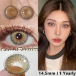 Ksseye Vienna Brown Color Contact Lens - Image 2