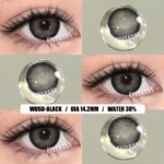 Ksseye Wusu Black Colored Contact Lens - Image 3