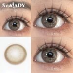 Freshlady Angelic Glow Halo Hazel Contact Lens - Image 2