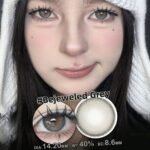 Freshlady Bejeweled Gray Contact Lens - Image 2
