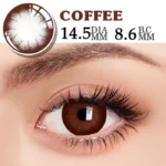 Freshlady Big Eyes H2 Coffee Contact Lens - Image 4