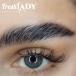 Freshlady Blossom Pear Blue Contact Lens - Image 3