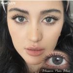 Freshlady Blossom Pear Blue Contact Lens - Image 2