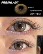 Freshlady Dawn Brown Contact Lens - Image 3