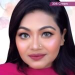 Angel Soft 306 Green Contact Lens