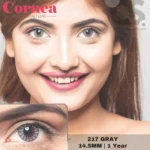 Cornea 217 Gray Contact Lens - Image 2