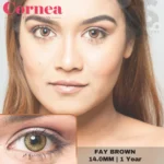 Cornea Fay Brown Contact Lens