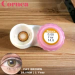 Cornea Fay Brown Contact Lens - Image 3
