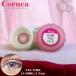 Cornea Fay Pink Contact Lens - Image 3