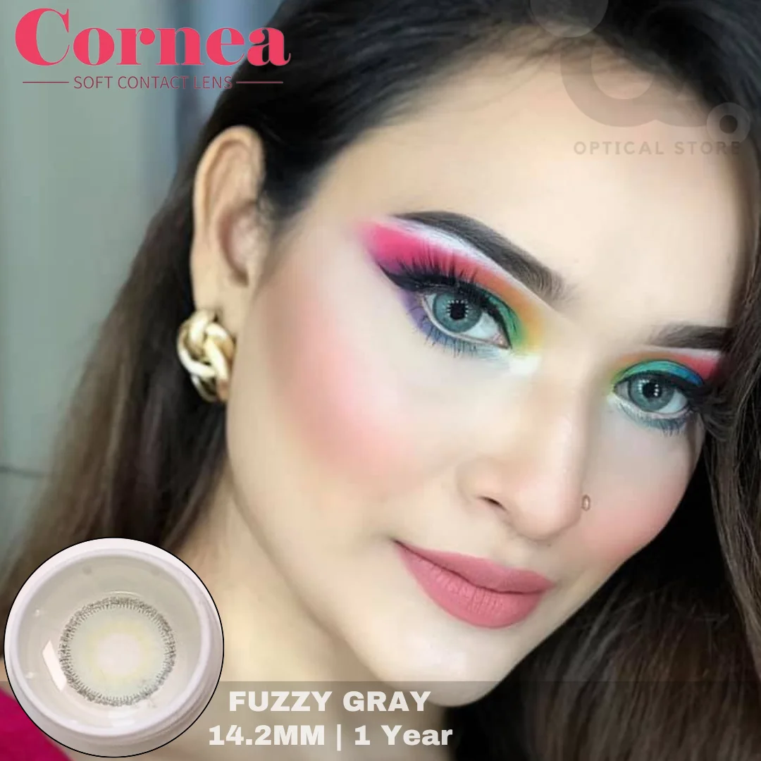 A31 - FUZZY GRAY (3) Cornea Fuzzy Gray Contact Lens - Image 1