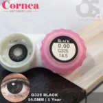 Cornea G325 Black Contact Lens - Image 2