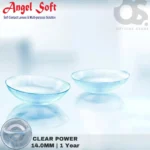 Angel Soft Clear Power Contact Lens (Transparent Power) - Image 3